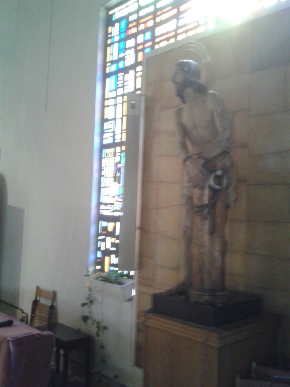 sistema de megafonia iglesia nuestra señora de merced Lerida altavoz derecho